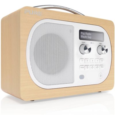 Pure Evoke D4 DAB/FM Digtal Radio with Bluetooth in Maple Pure Evoke D4 DAB/FM Digtal Radio with Bluetooth in Maple